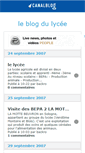 Mobile Screenshot of lyceemontoire.canalblog.com
