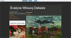 Desktop Screenshot of evelynedebeire.canalblog.com