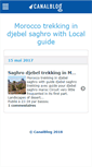 Mobile Screenshot of djebelsaghro.canalblog.com
