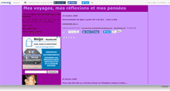 Desktop Screenshot of misviajesportem.canalblog.com