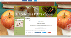 Desktop Screenshot of ecoleptitschoux.canalblog.com