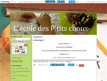 Tablet Screenshot of ecoleptitschoux.canalblog.com