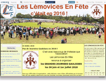 Tablet Screenshot of lemovicesenfete.canalblog.com