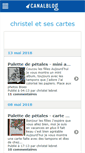 Mobile Screenshot of christellebret.canalblog.com