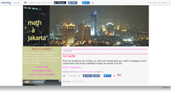 Desktop Screenshot of mathajakarta.canalblog.com