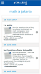 Mobile Screenshot of mathajakarta.canalblog.com