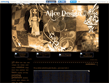 Tablet Screenshot of alicedesign.canalblog.com