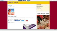 Desktop Screenshot of francaisavance.canalblog.com