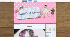 Desktop Screenshot of pounetteetbinou.canalblog.com