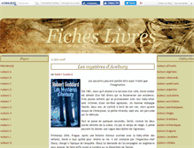 Tablet Screenshot of fichesauteurs.canalblog.com