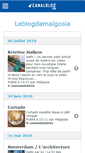 Mobile Screenshot of leblogdemalgosia.canalblog.com