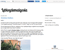 Tablet Screenshot of leblogdemalgosia.canalblog.com