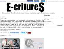 Tablet Screenshot of espacetexte.canalblog.com