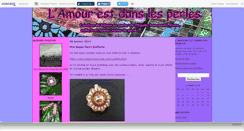 Desktop Screenshot of lamourdesperles.canalblog.com
