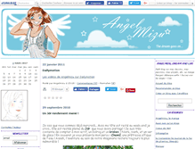 Tablet Screenshot of angelmizu.canalblog.com