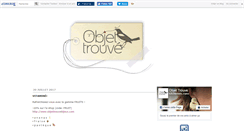 Desktop Screenshot of objettrouve.canalblog.com