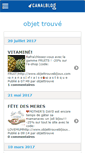 Mobile Screenshot of objettrouve.canalblog.com