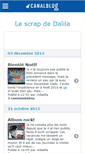 Mobile Screenshot of dalilascrap.canalblog.com