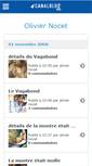 Mobile Screenshot of oliviernocet.canalblog.com