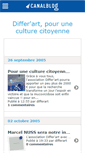 Mobile Screenshot of differart.canalblog.com