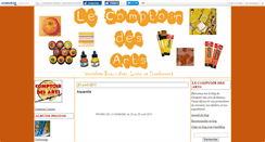 Desktop Screenshot of comptoirdesarts.canalblog.com