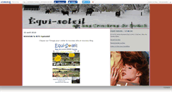 Desktop Screenshot of equisoleil.canalblog.com