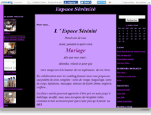 Tablet Screenshot of espaceserenite.canalblog.com