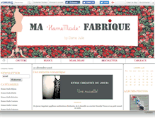Tablet Screenshot of homemadefabrique.canalblog.com