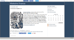 Desktop Screenshot of histoirefrance.canalblog.com