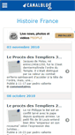 Mobile Screenshot of histoirefrance.canalblog.com