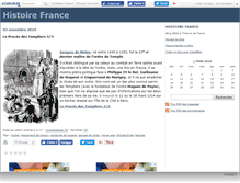 Tablet Screenshot of histoirefrance.canalblog.com