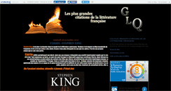 Desktop Screenshot of greatlitquotes.canalblog.com