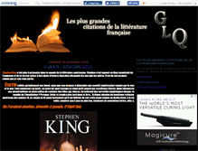 Tablet Screenshot of greatlitquotes.canalblog.com