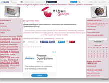 Tablet Screenshot of mamancreative.canalblog.com