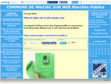 Tablet Screenshot of naujacmarches.canalblog.com