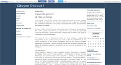 Desktop Screenshot of citoyendebout.canalblog.com