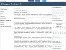 Tablet Screenshot of citoyendebout.canalblog.com