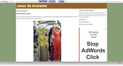 Desktop Screenshot of coeurdebrocante.canalblog.com
