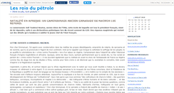 Desktop Screenshot of lesroisdupetrole.canalblog.com
