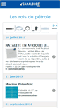 Mobile Screenshot of lesroisdupetrole.canalblog.com