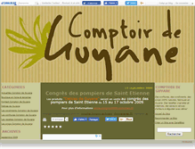 Tablet Screenshot of comptoirdeguyane.canalblog.com