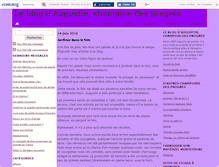 Tablet Screenshot of blogaugustin.canalblog.com