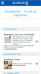 Mobile Screenshot of carvingpat.canalblog.com