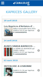 Mobile Screenshot of kapricesgallery.canalblog.com
