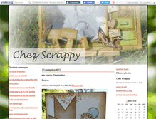 Tablet Screenshot of chezscrappy.canalblog.com