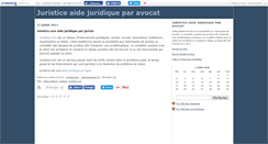 Desktop Screenshot of juristice.canalblog.com