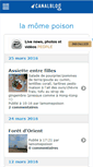 Mobile Screenshot of lamomepoison.canalblog.com