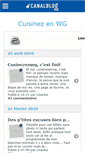 Mobile Screenshot of cuisinezenwg.canalblog.com