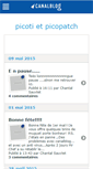 Mobile Screenshot of picotipicopatch.canalblog.com