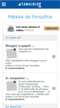 Mobile Screenshot of forsythia.canalblog.com